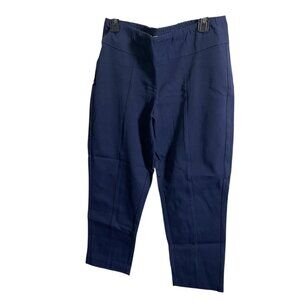 Isaac Mizrahi Live Navy Capri Pants‎ For Women With Pockets Sz 12P